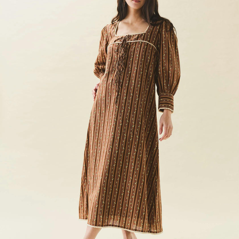 Tara Dress, Fresh Garden Floral