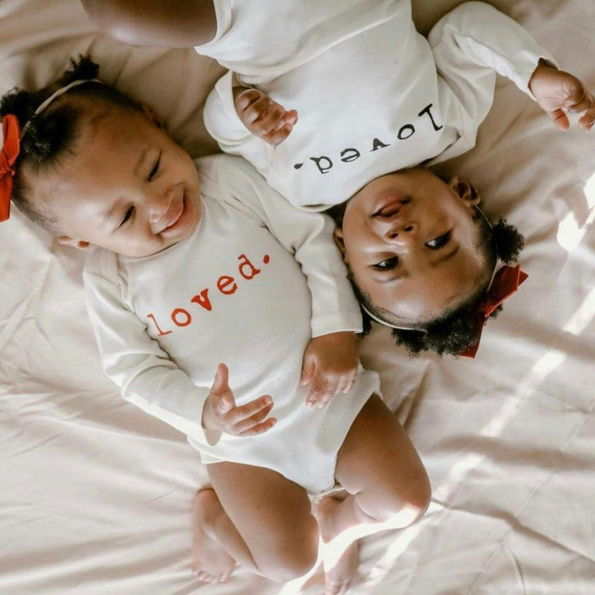 Loved. Organic Baby Bodysuit Long Sleeve