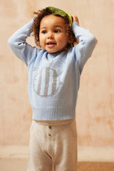 Baby Pants with Knee Pads | Grey
