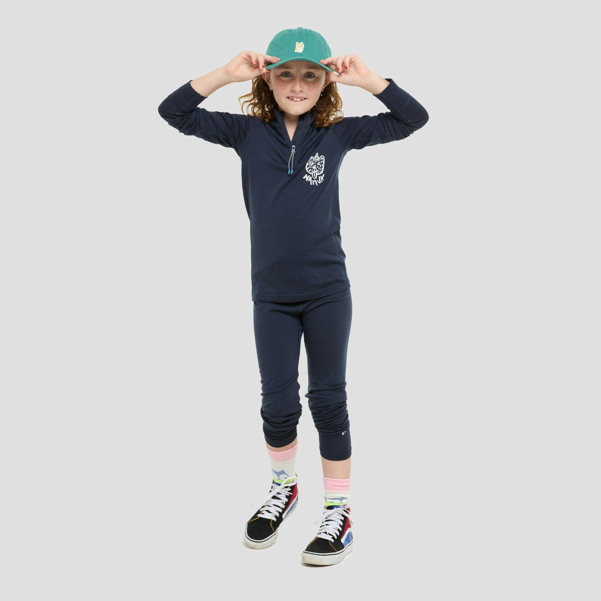 Honu Merino half-zip longsleeve 