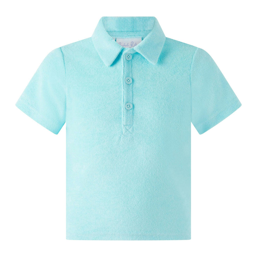 Aqua Terry Polo