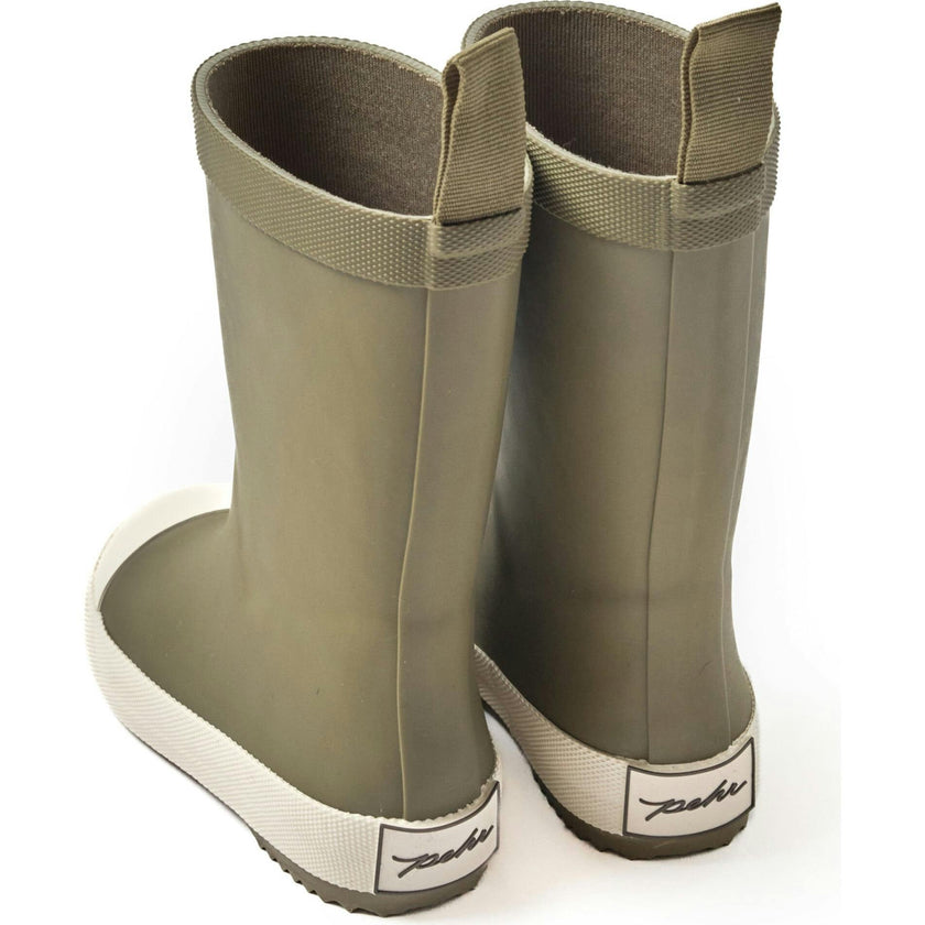 Explorer Contrast Tow Rain Boot, Green