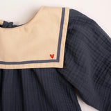 Mariner Belle Dress in Navy