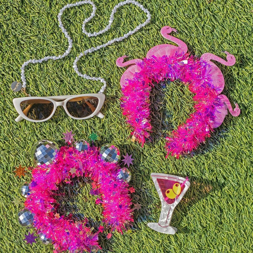 Packed Party Sunny Days Sunglasses & Pearl Strap Set