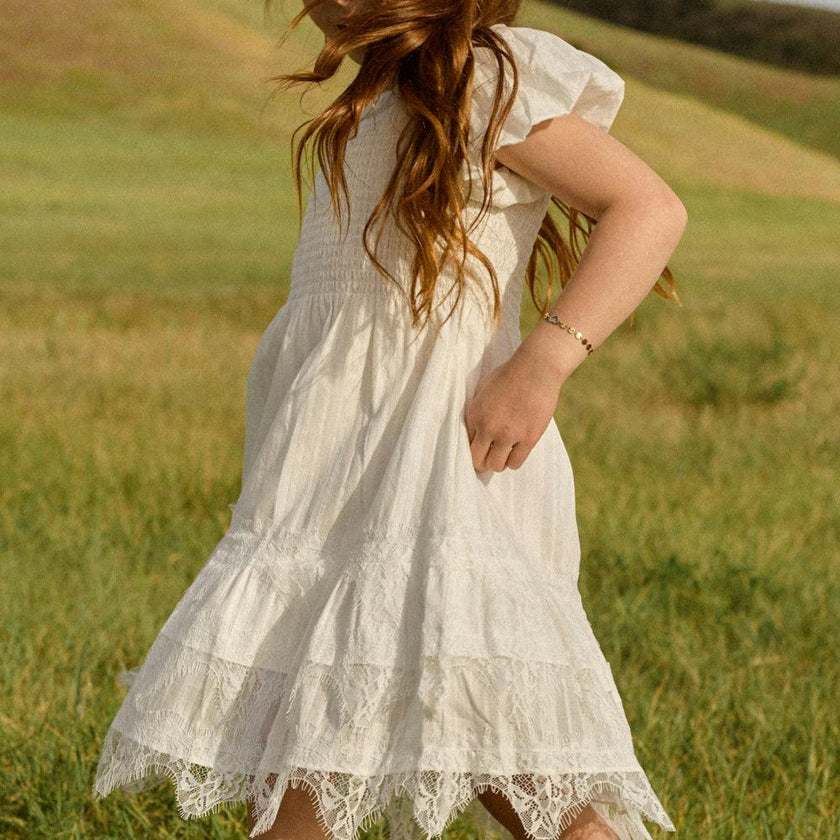 Mini Annalise Dress in Reverie Dobby