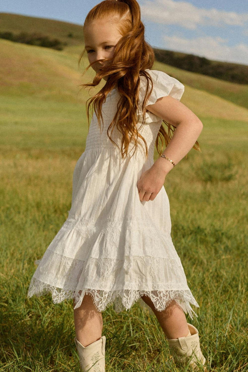 Mini Annalise Dress in Reverie Dobby