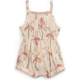 All-Over Palm Tree Print Playsuit