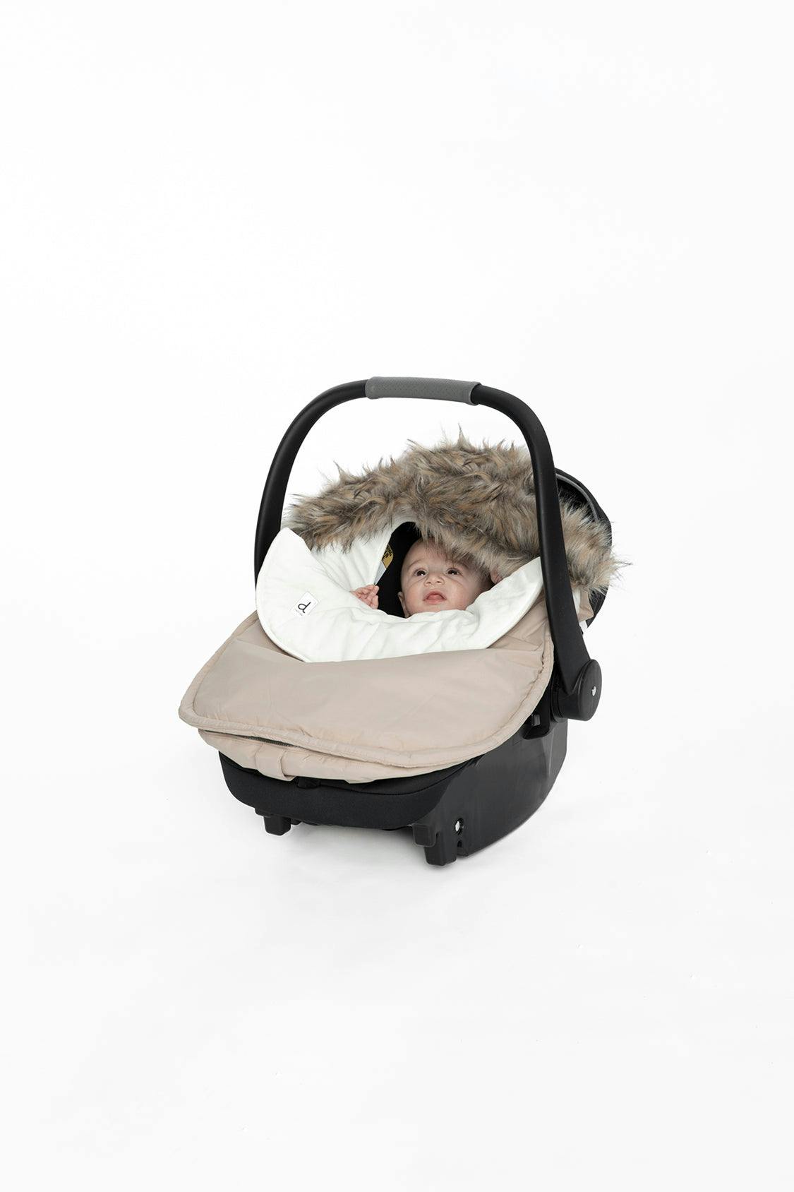 Bunting Bag For Car Seats & Strollers Beige