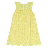 girls petite fleur ruffle collar dress