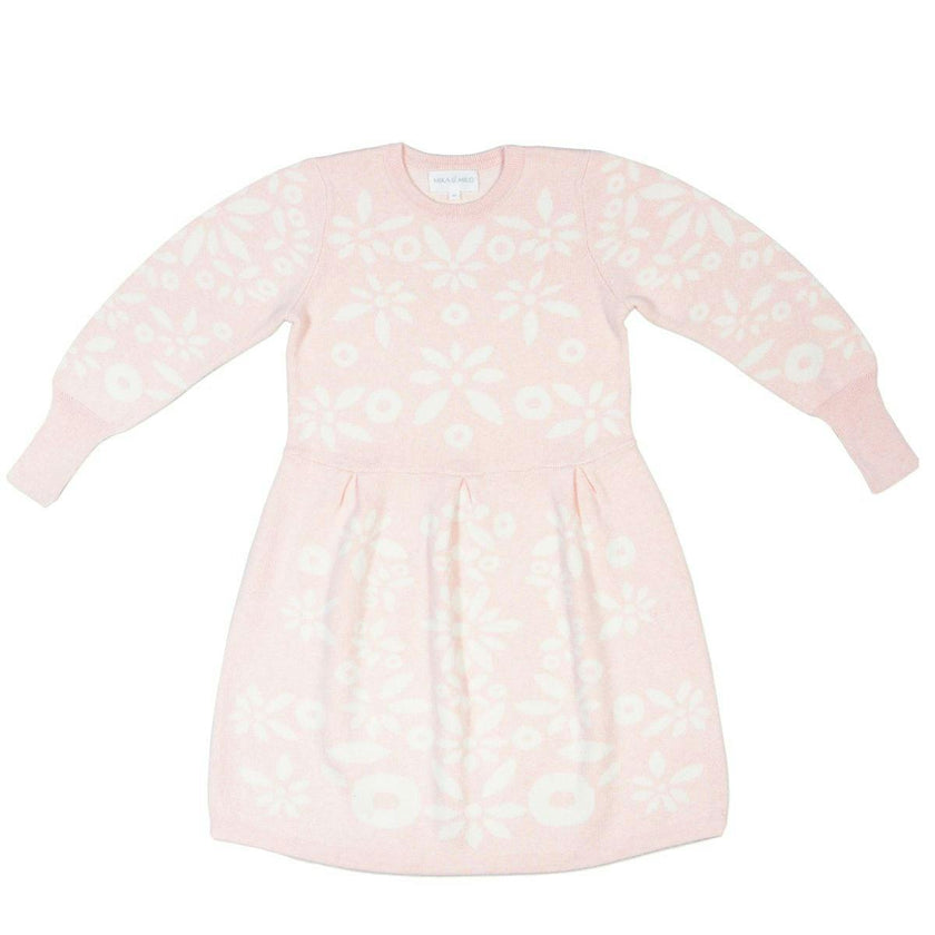 Snowflake Blossom Dress | Blush
