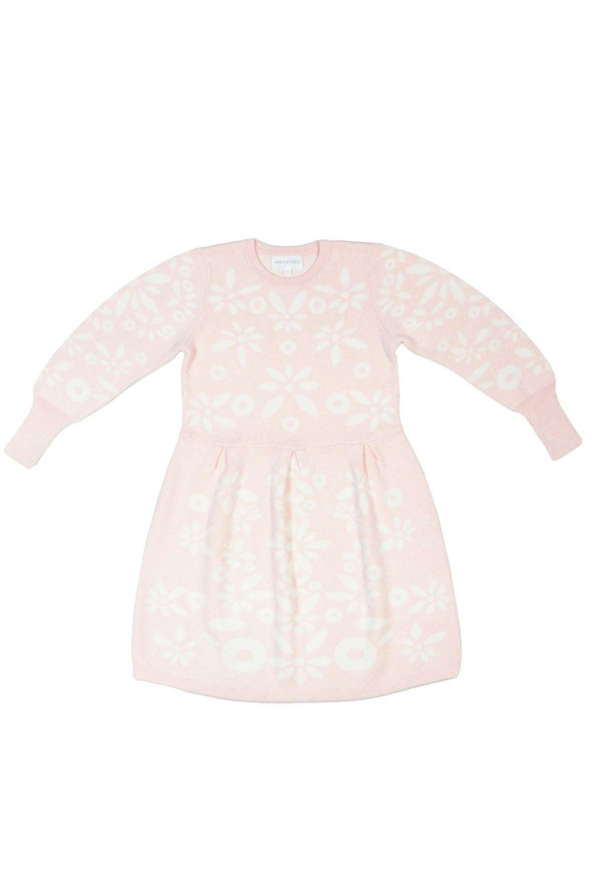 Snowflake Blossom Dress | Blush