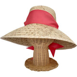 Women's Amaryllis Wide & Short Brim Grosgrain Ribbon Sun Hat