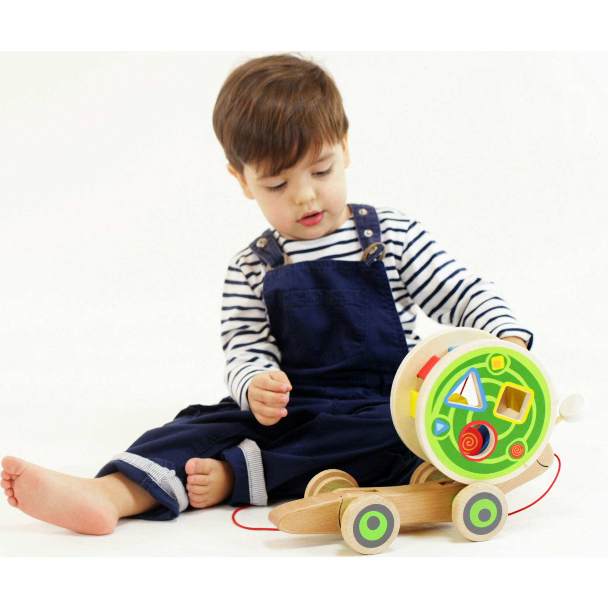 Snail Walk-A-Long Pull Toy with Ss