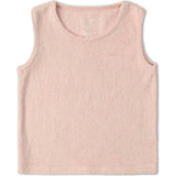 Organic Sleeveless Tee & Shorts Set - Blush