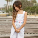 Campbell Dress in Striped Stars