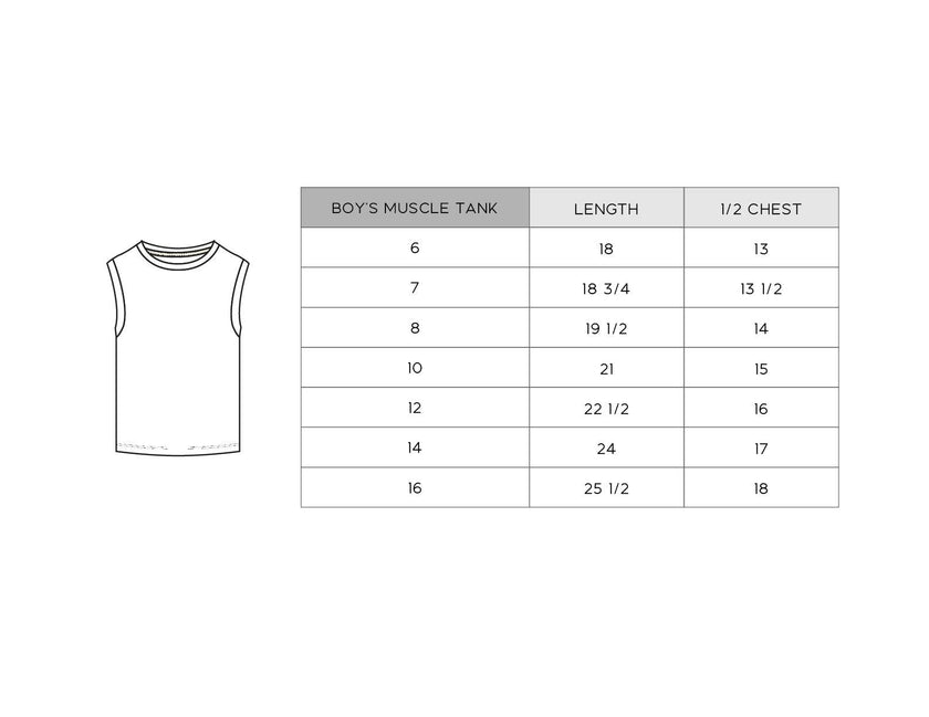 Boy's Muscle Tank
