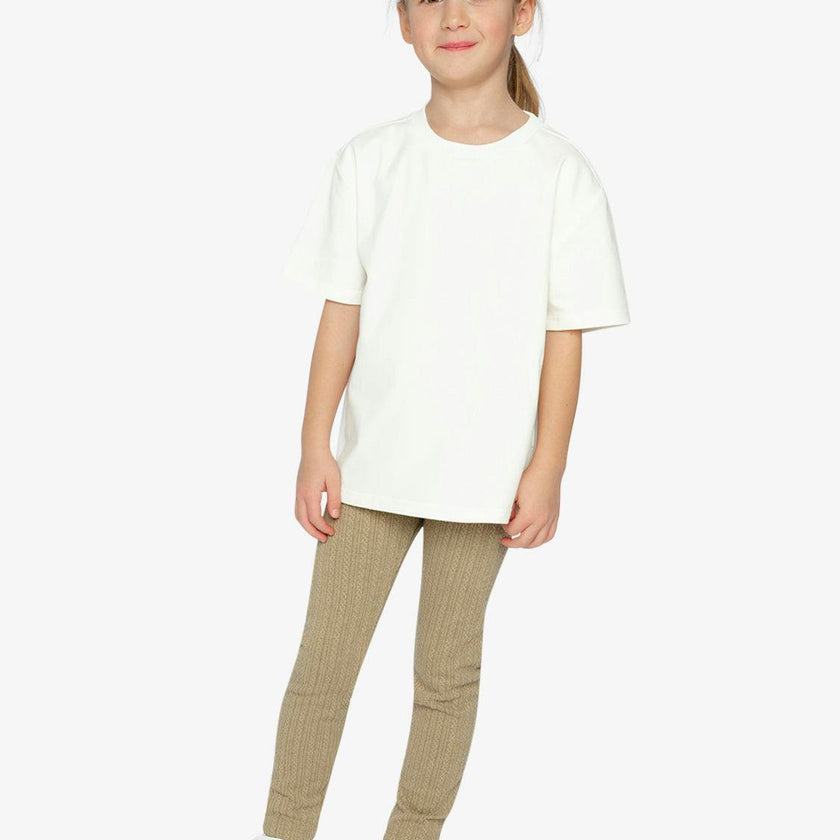Heavy Jersey Wide Short Sleeve T-Shirt White