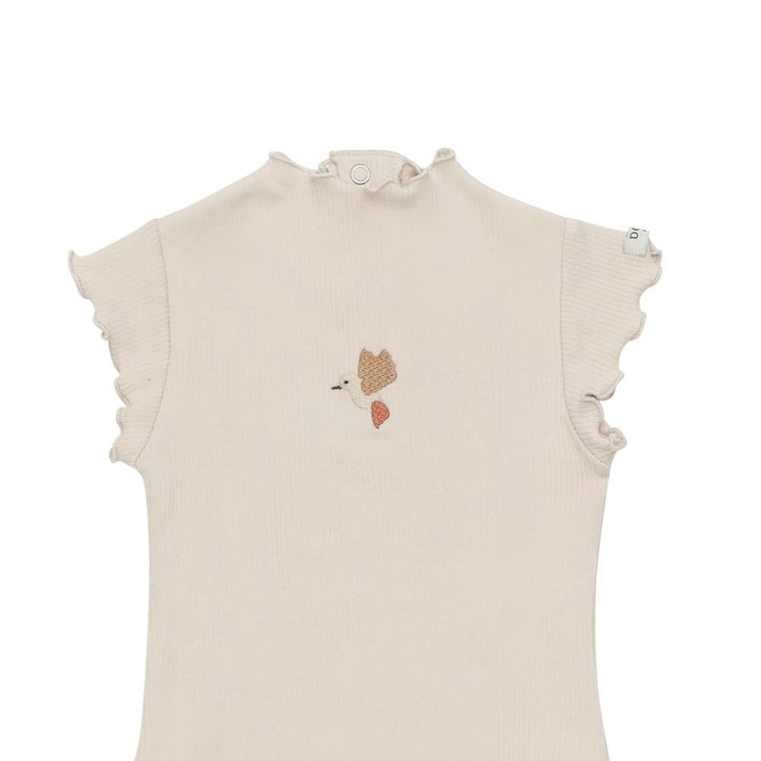 Nadifa Bodysuit | Hummingbird | Misty Rose