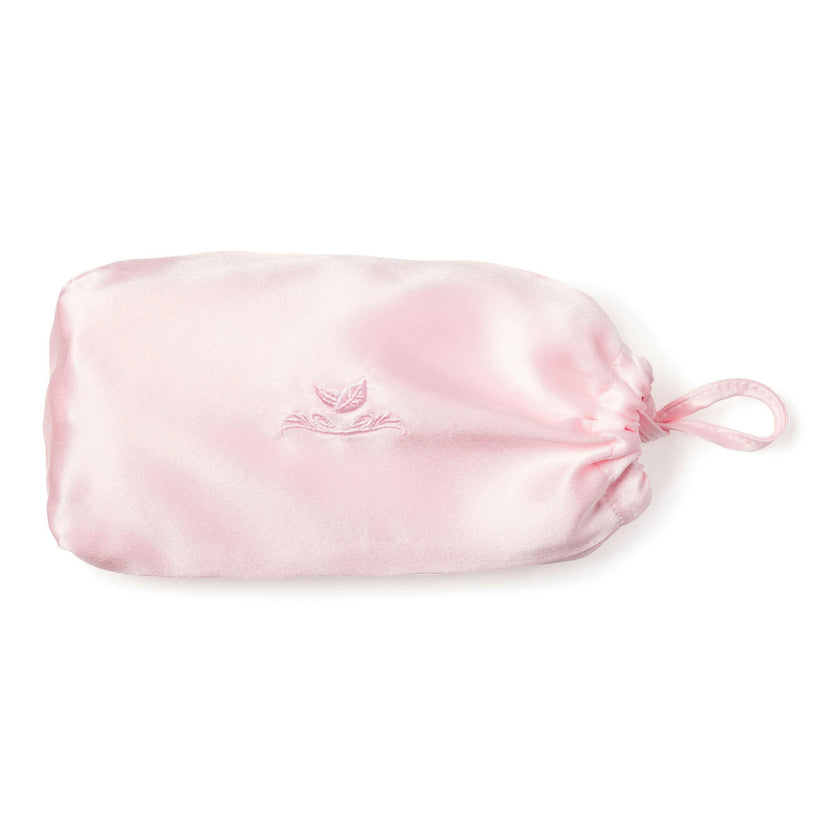 Silk Pillow Cover in Pink