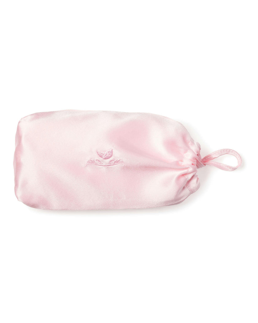Silk Pillow Cover in Pink