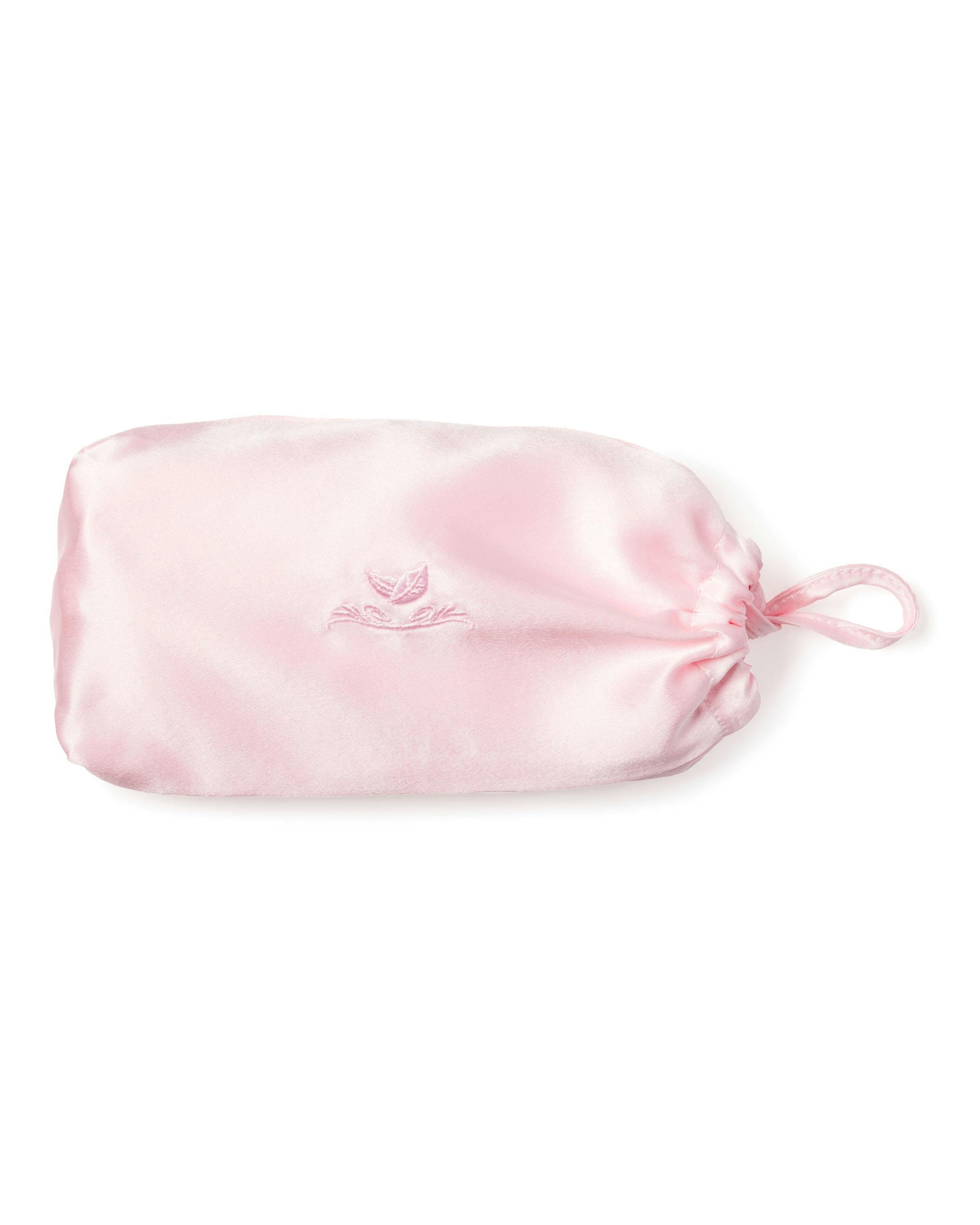 Silk Pillow Cover in Pink