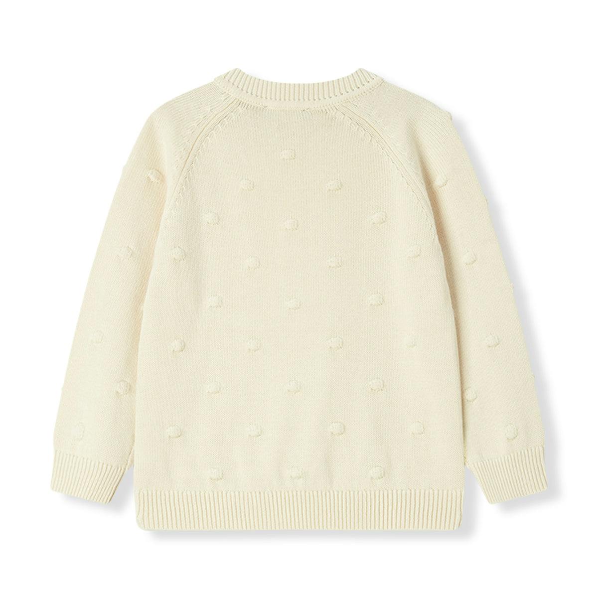 Snow Knit Popcorn Sweater