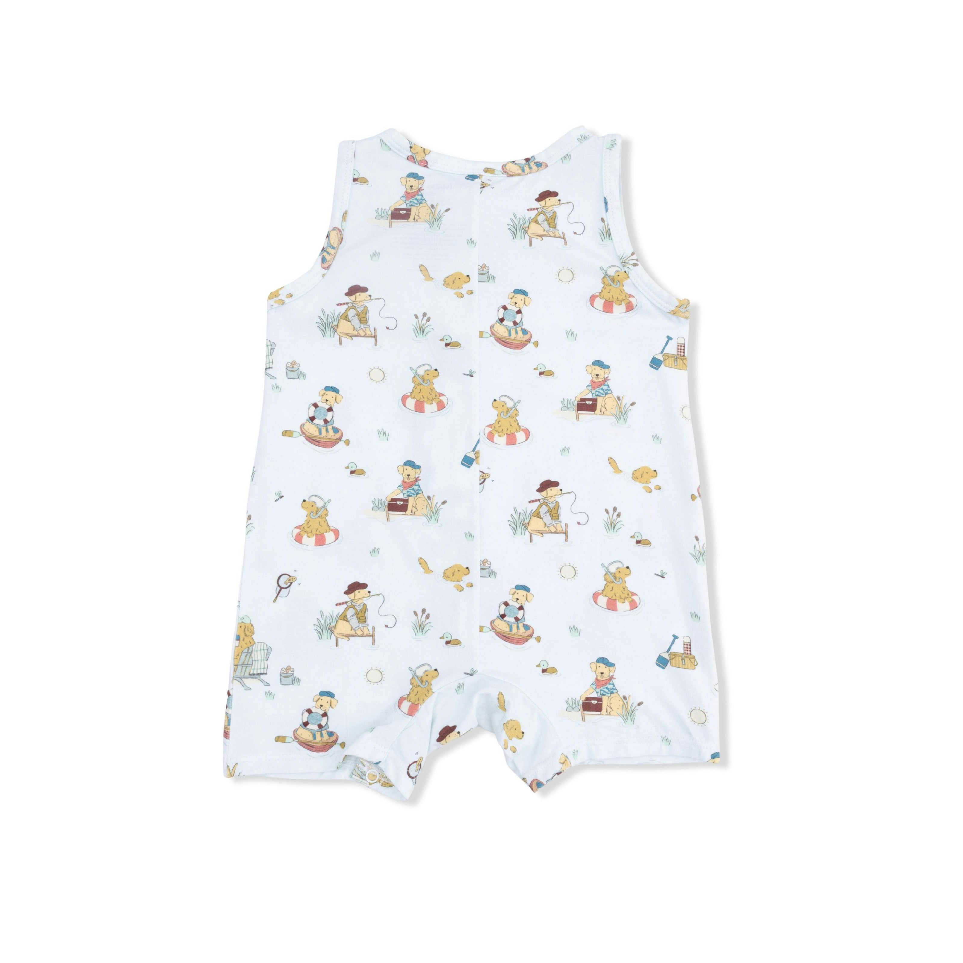 Lake Buddy Dogs - Sleeveless Shortie Romper