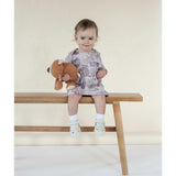 Baby Isabelle Print Long Sleeve Onesie Dress