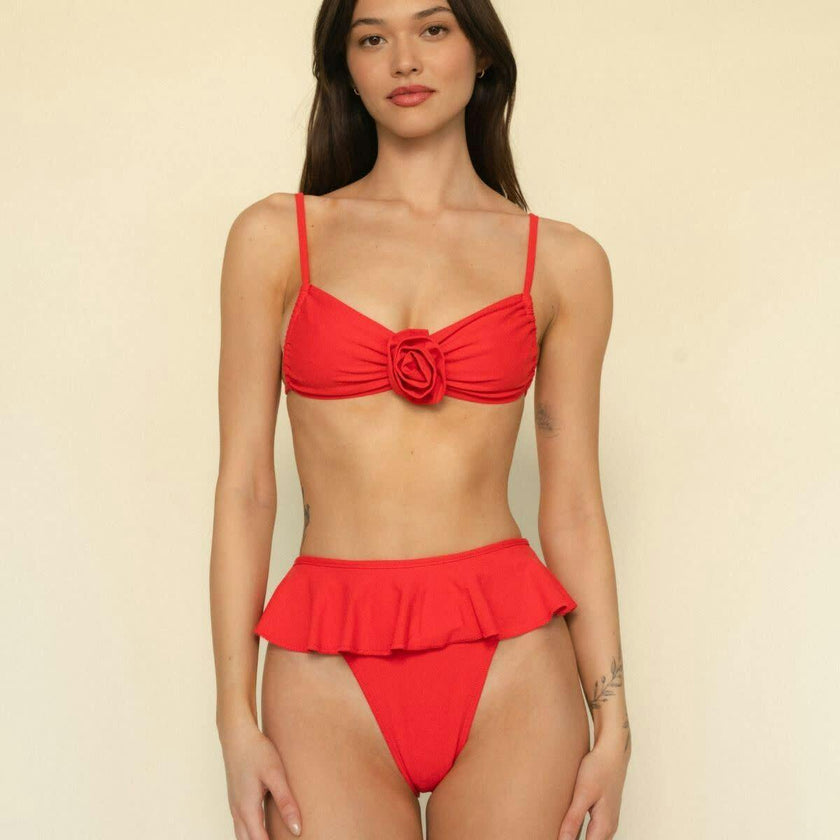 Devin Rosa Bikini Top