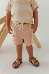 Boys Cargo Shorts in Smoke