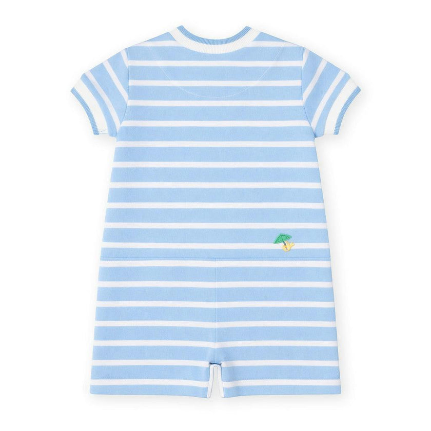 Stripe Knit Shortall With & Friends