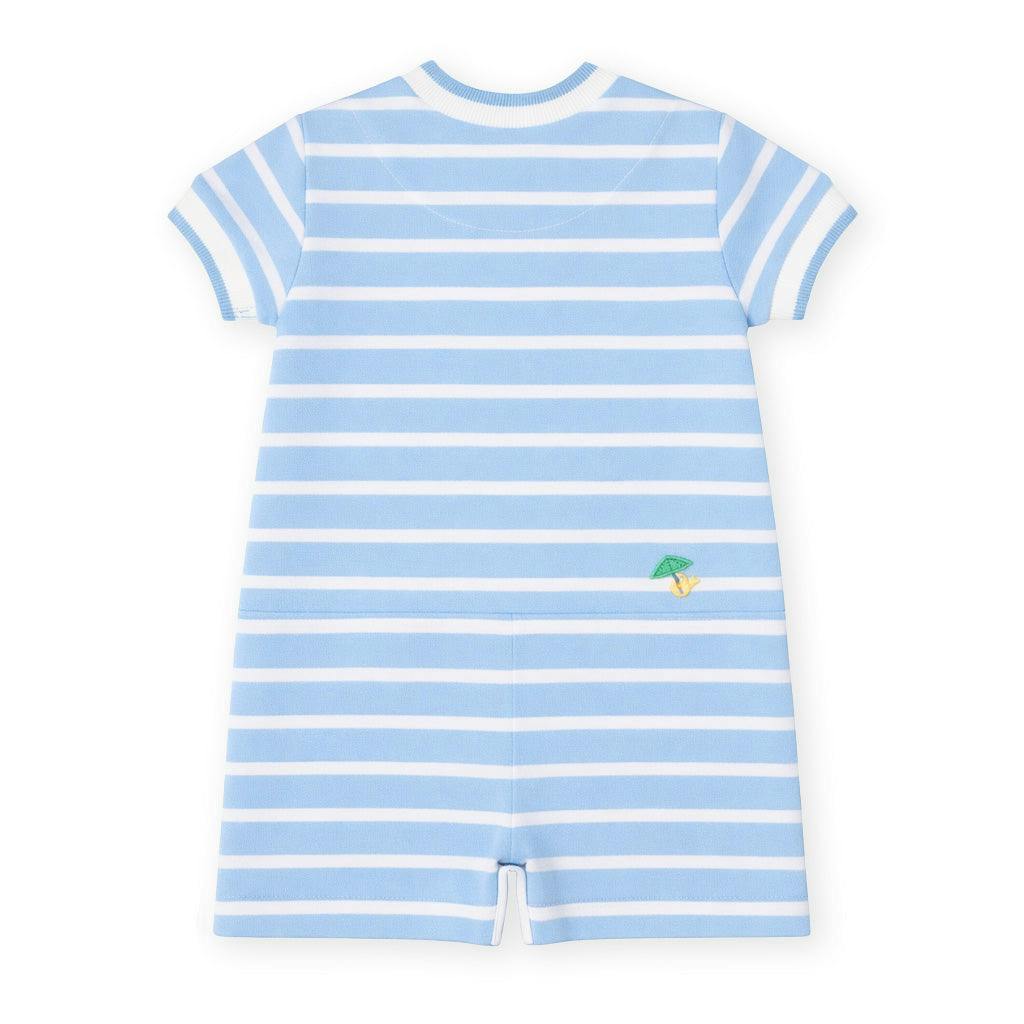 Stripe Knit Shortall With & Friends