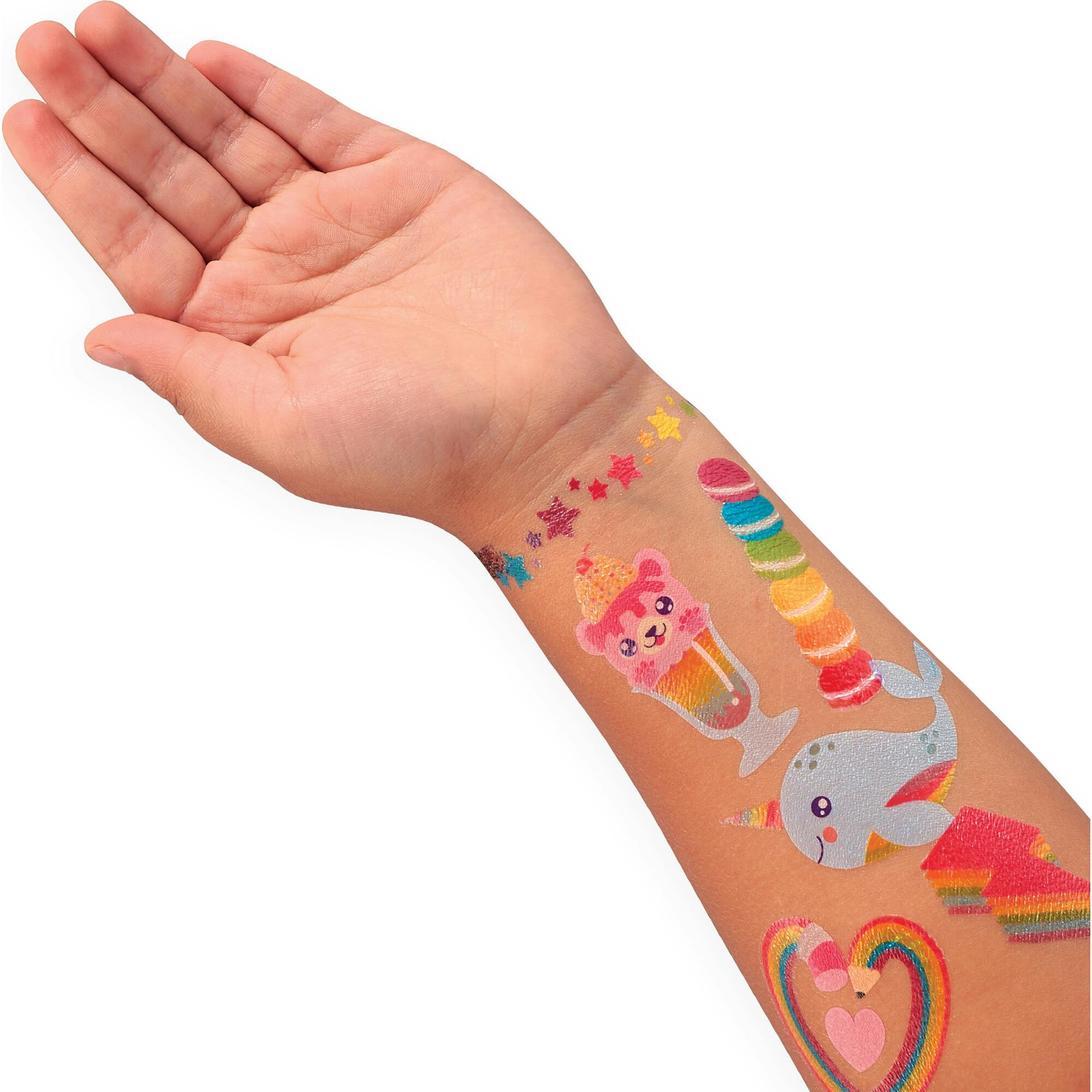 Tattoo-Palooza Temporary Tattoos - Over the Rainbow - 3 Sheets