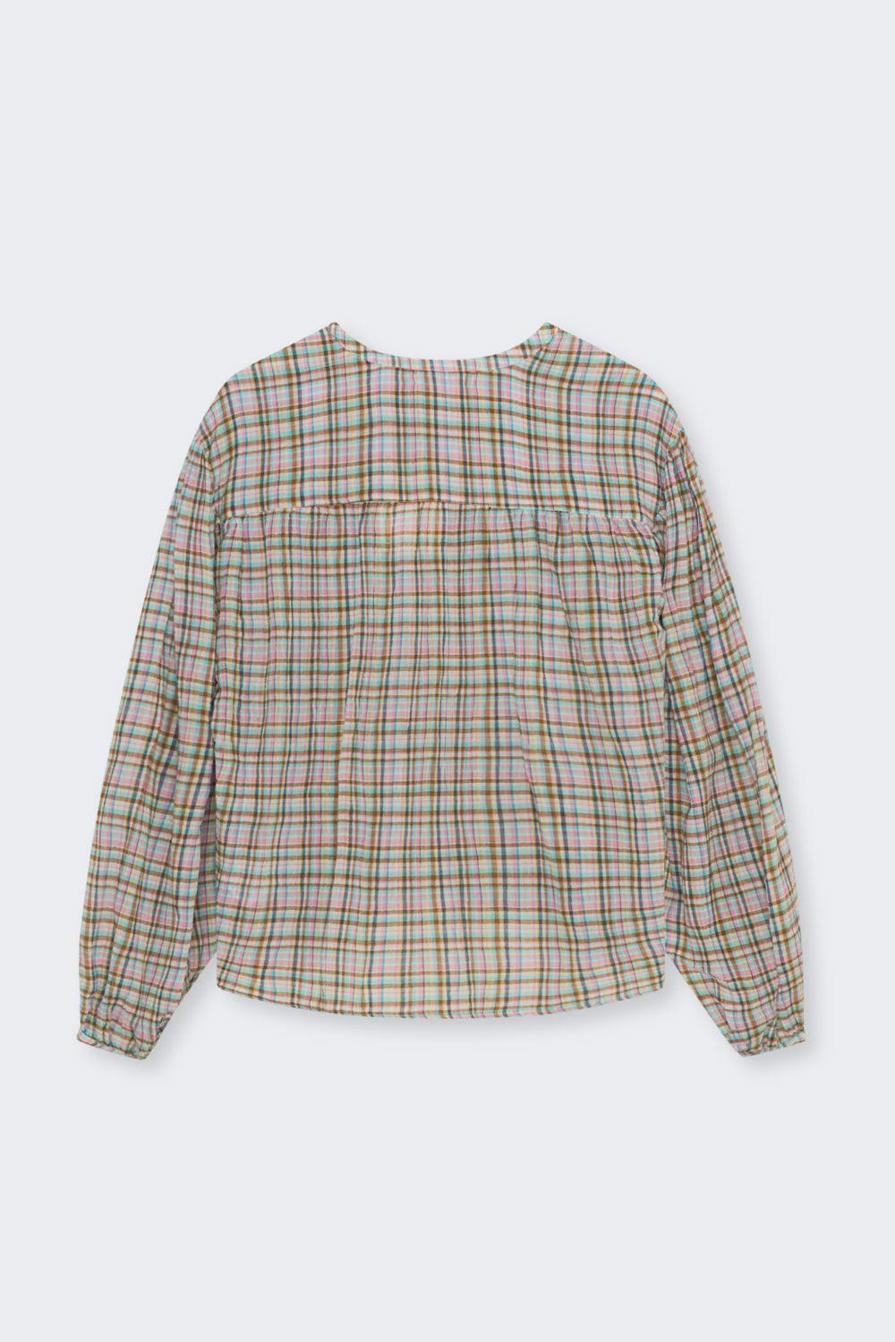 Zinnia Woman Blouse Zinnia Check