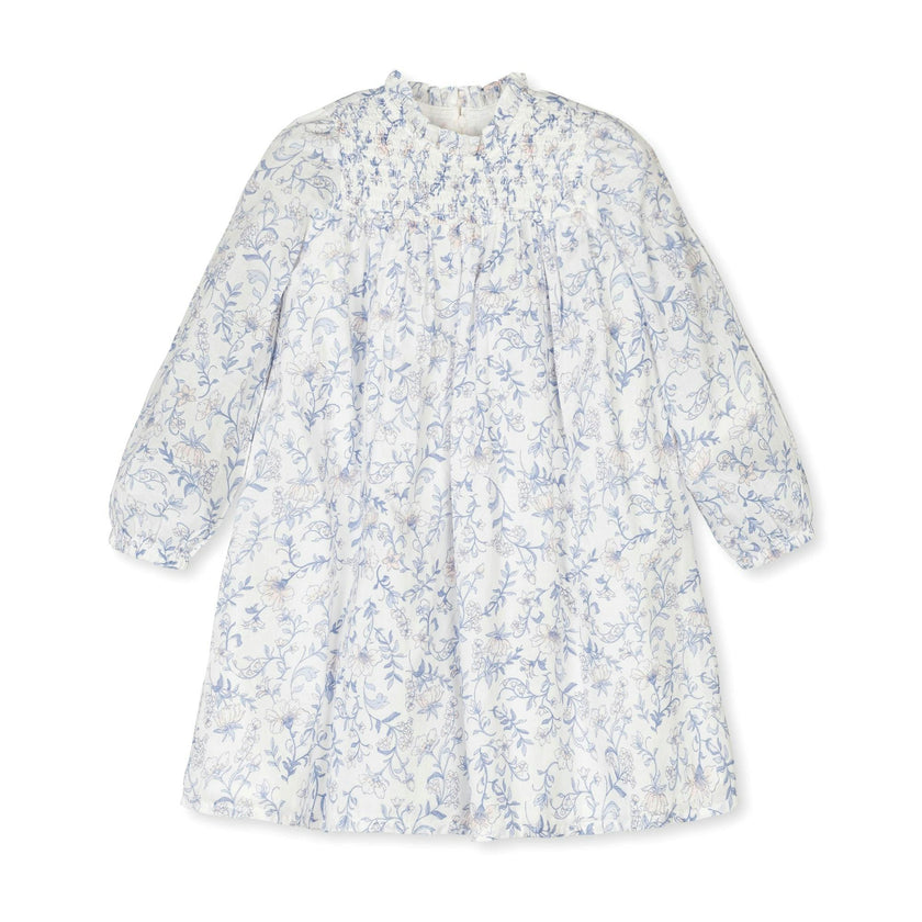 Organic Smocked Yoke Dress