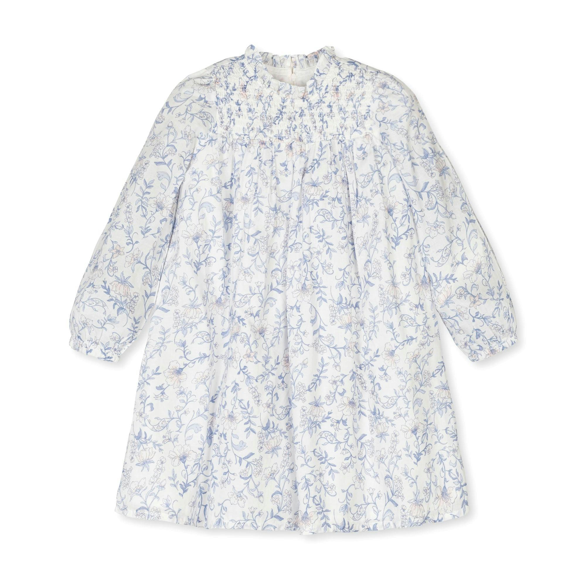 Organic Smocked Yoke Dress
