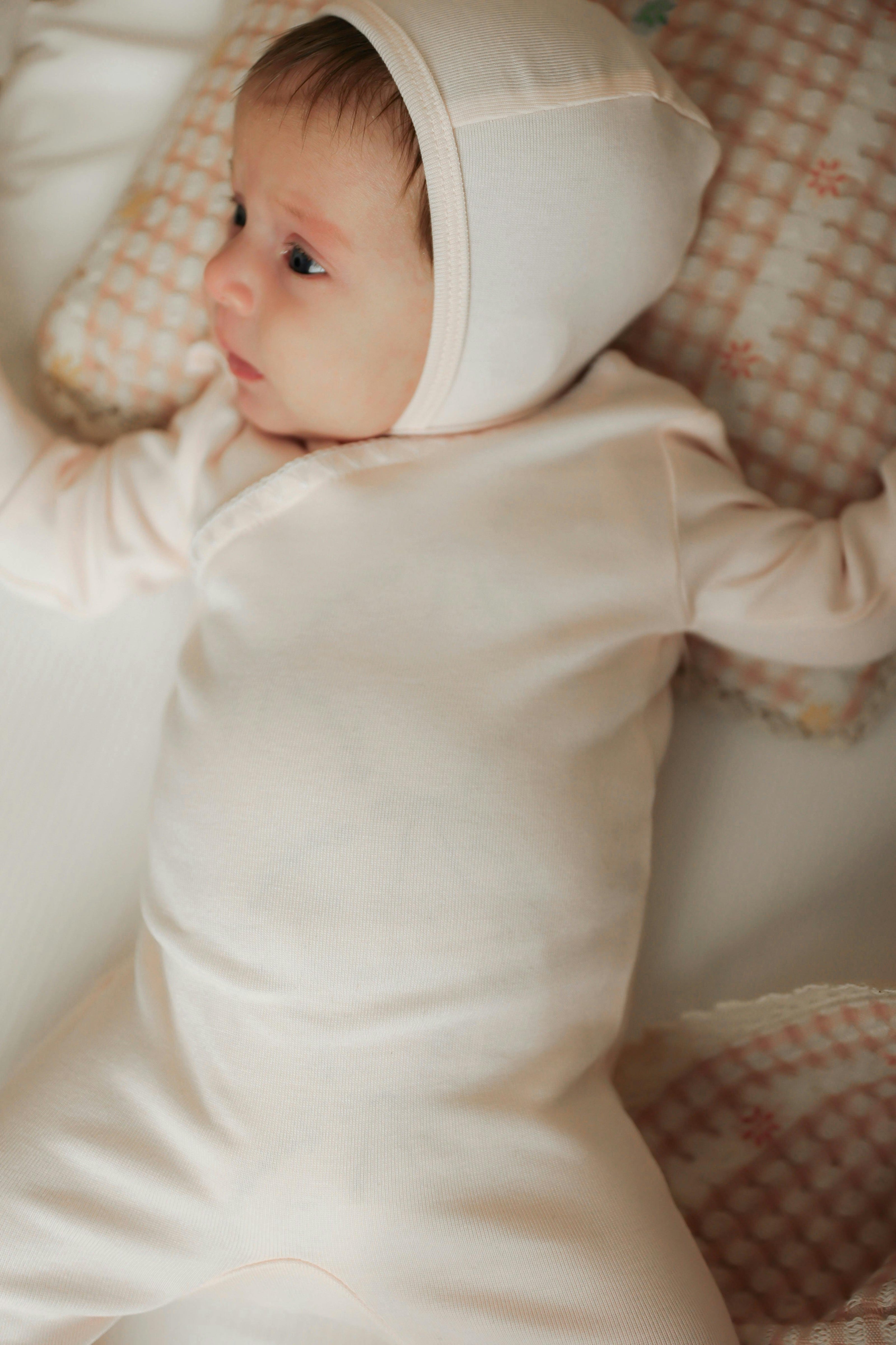 Contrast Trim Onesie