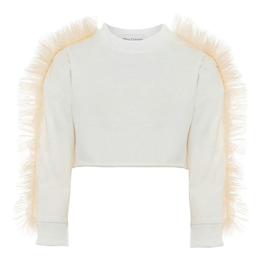 White Poppy Sweatshirt