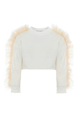 White Poppy Sweatshirt