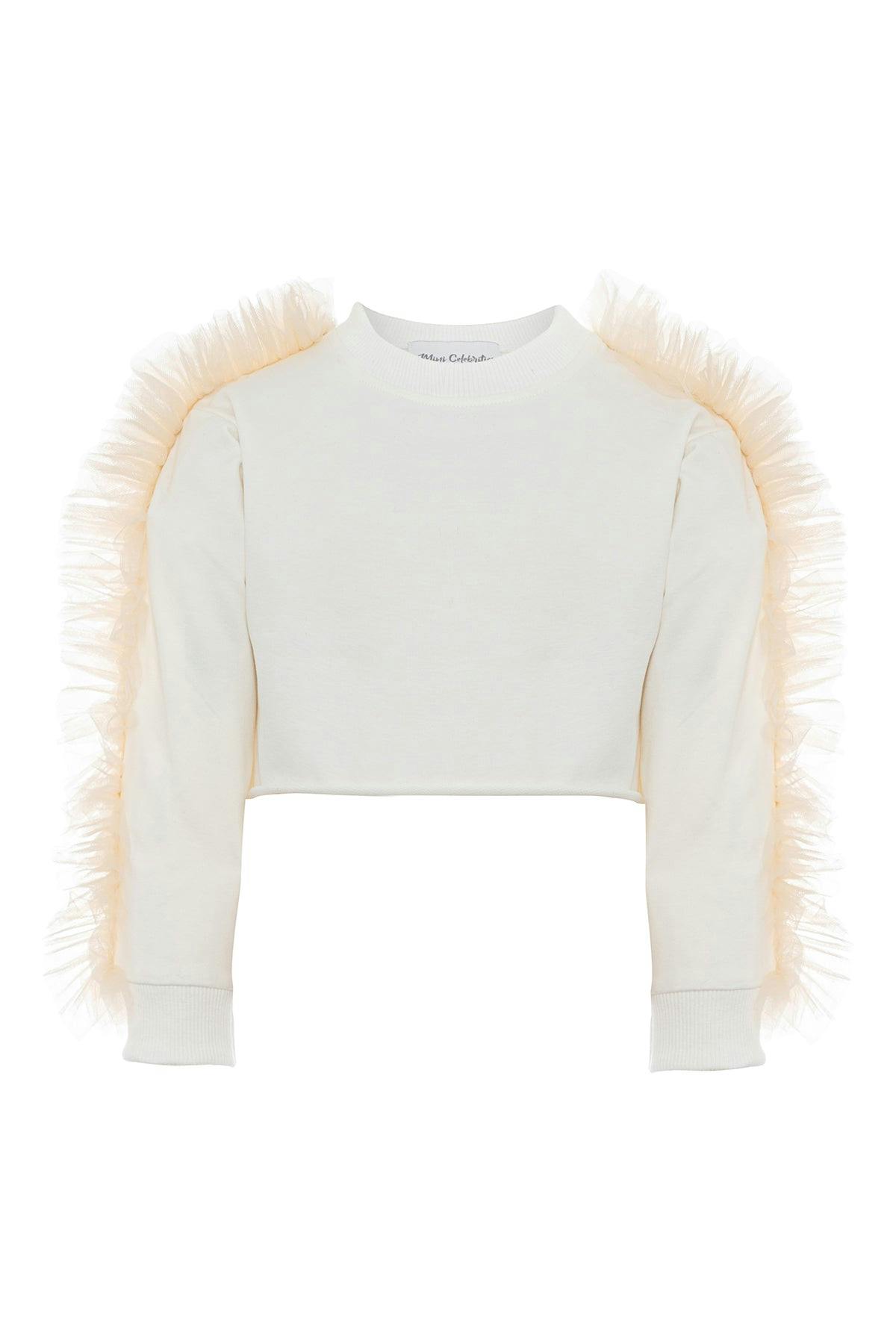 White Poppy Sweatshirt