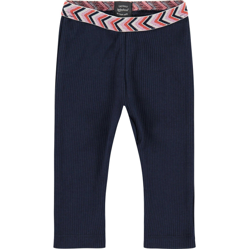 Chevron Striped Waist Leggings