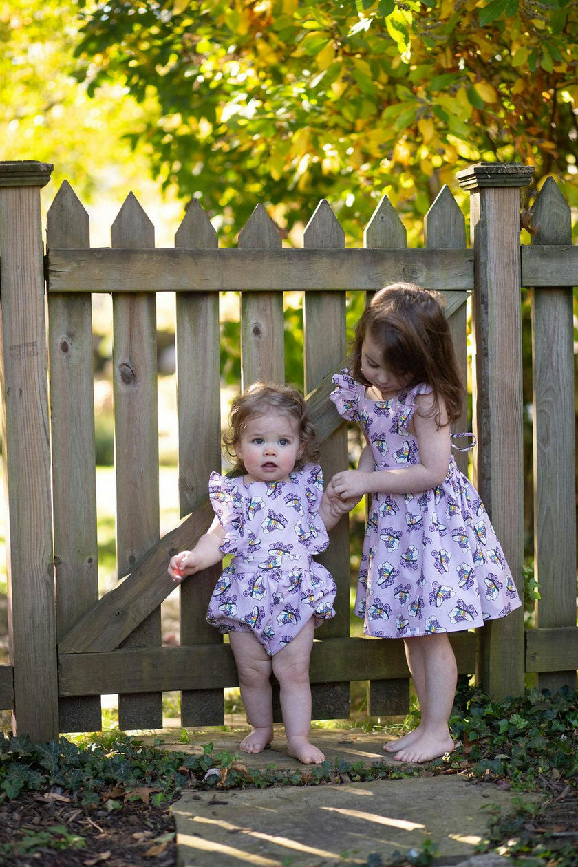 Bubble Romper in Roller Skates
