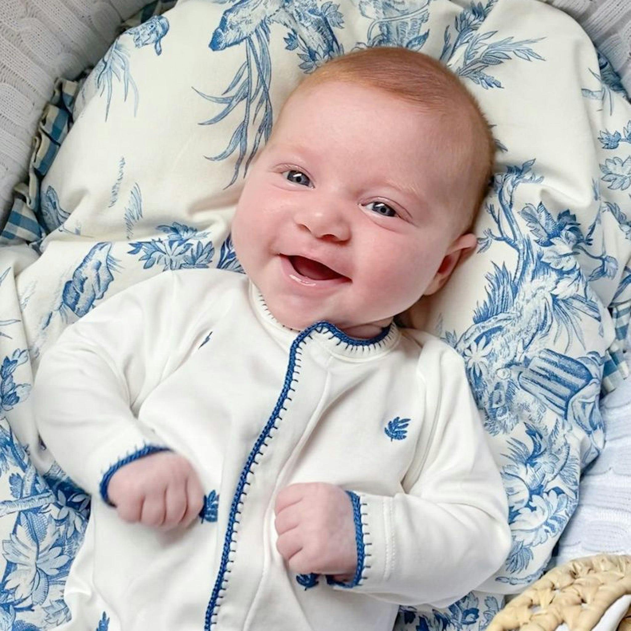 Pima Baby Pajama Palm