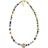 Golden Happy Face Necklace