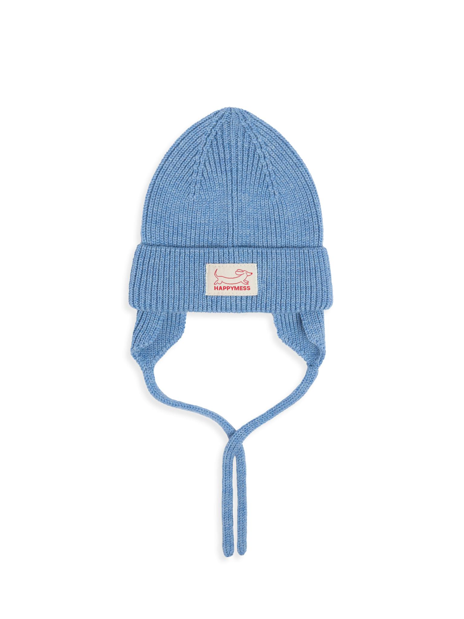 children's merino hat - ice blue