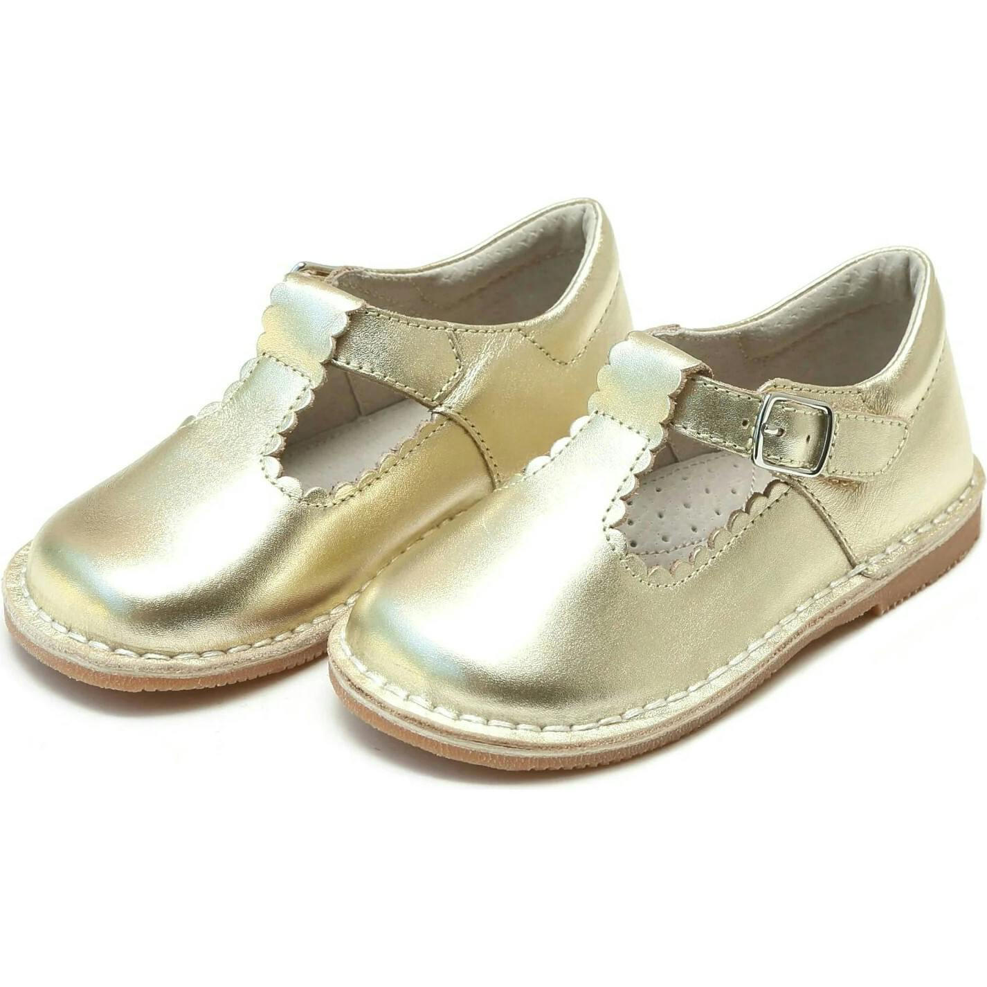Selina Scalloped T-Strap Mary Jane