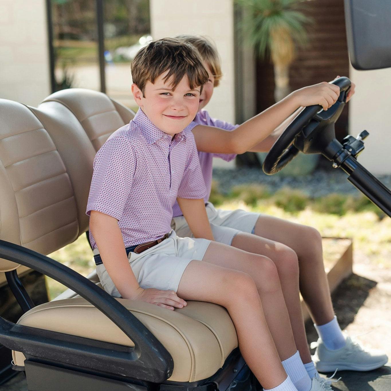 Will Boys' Performance Polo by LH Sport - Fairway Americana