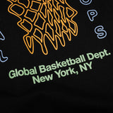 Kids Black Global Basketball Dept. Tee