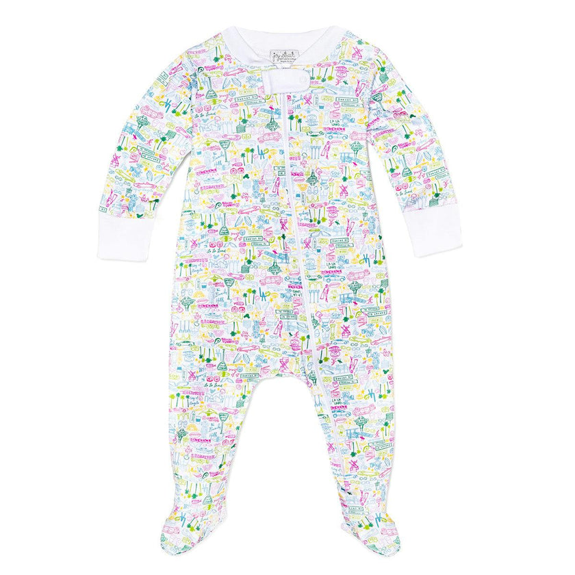 Los Angeles Zip Baby Onesie