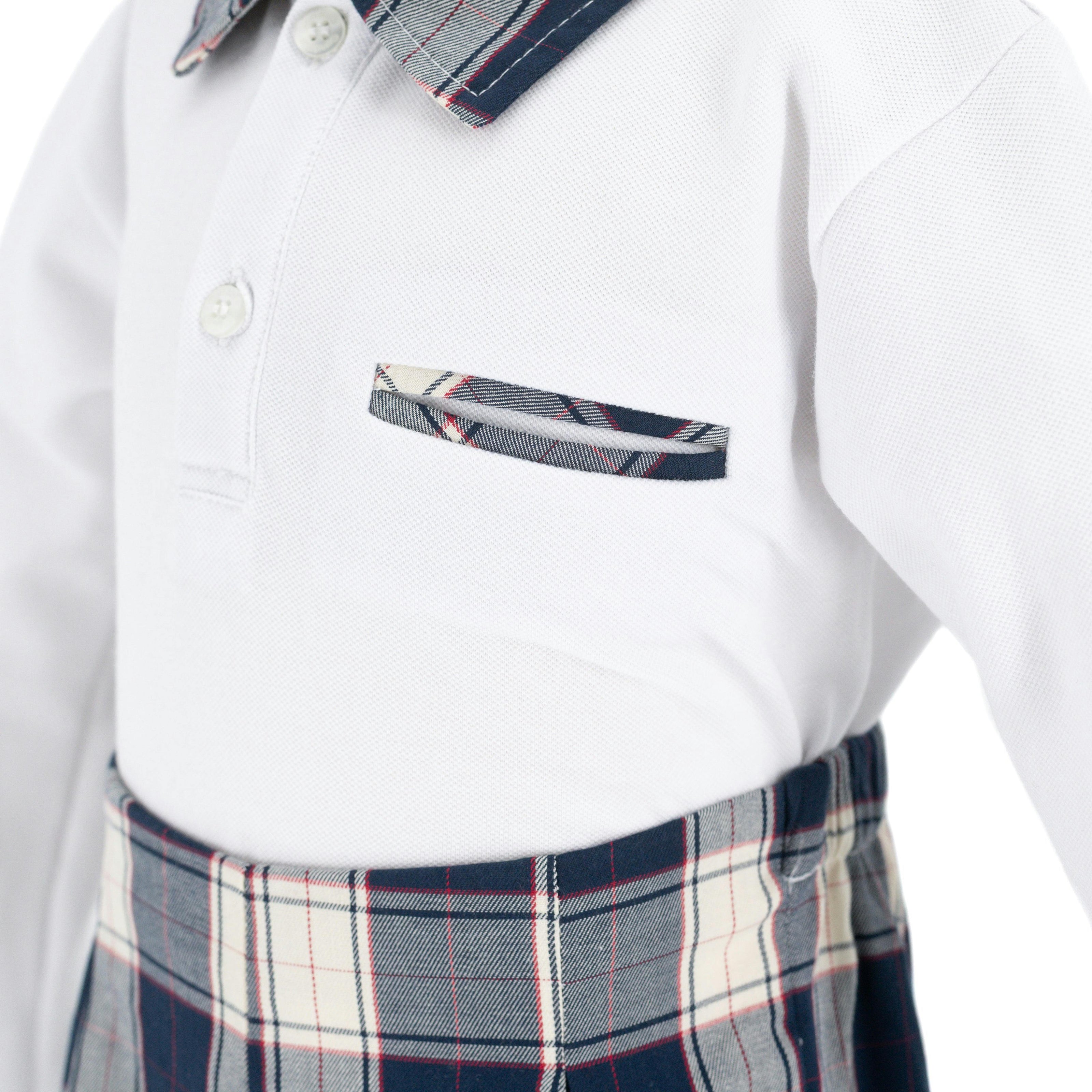 Angelo Long Sleeve Boy Set